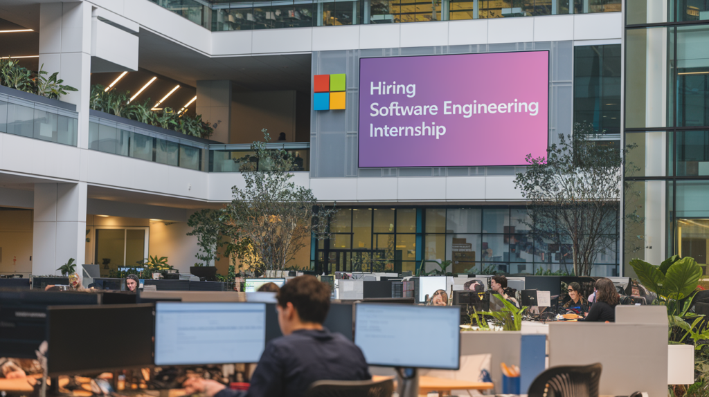 Microsoft Hiring Software Engineering Internship [BE/BTech; Stipend Upto Rs. 90k Month; Many Locations] Apply Now in 2024